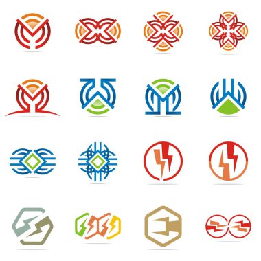 Tasarım Logo öğe kümesi