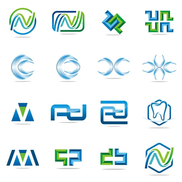 Tasarım Logo öğe kümesi