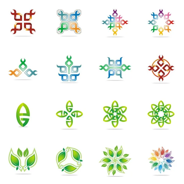 Tasarım Logo öğe kümesi