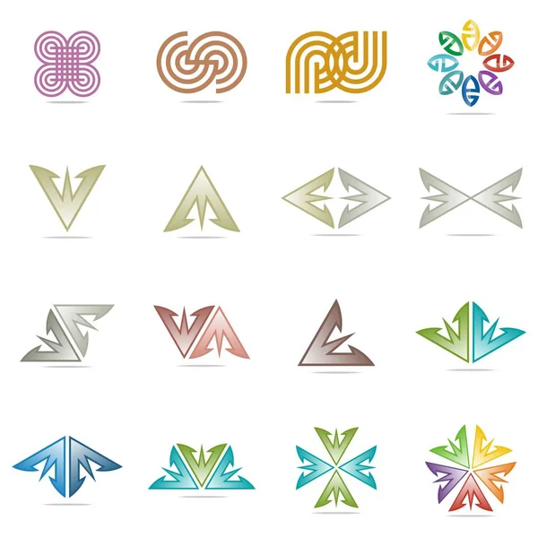 Tasarım Logo öğe kümesi