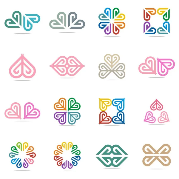 Tasarım Logo öğe kümesi