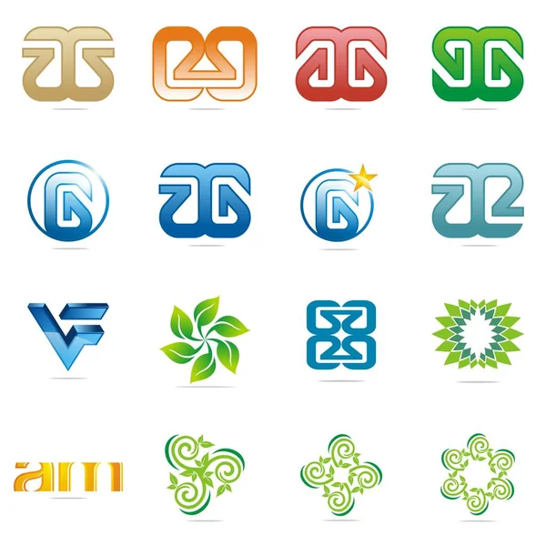 Tasarım Logo öğe kümesi