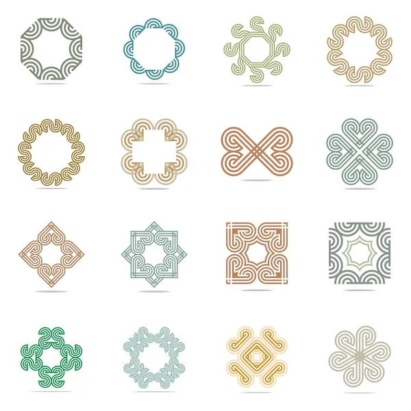 Tasarım Logo öğe kümesi