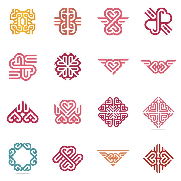 Tasarım Logo öğe kümesi