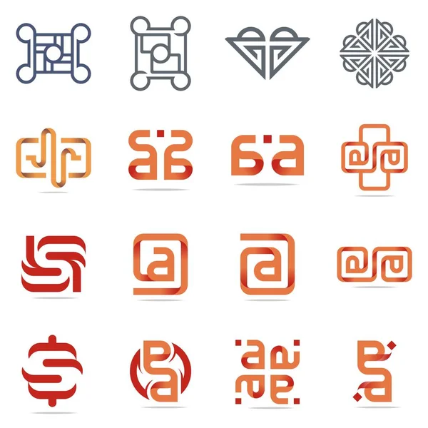 Tasarım Logo öğe kümesi