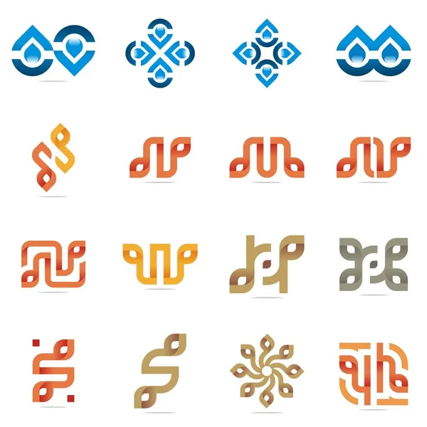 Tasarım Logo öğe kümesi