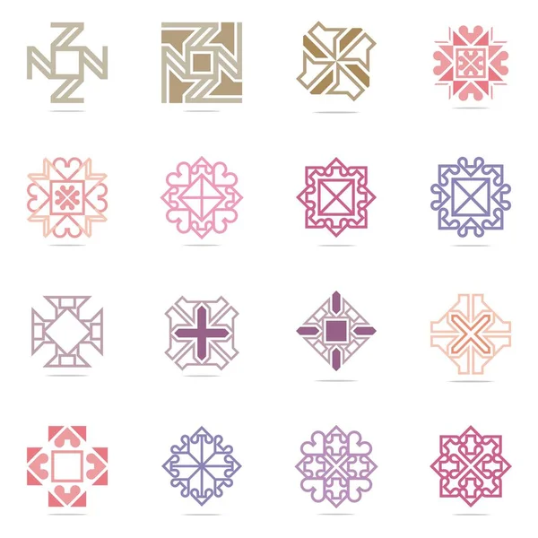 Tasarım Logo öğe kümesi