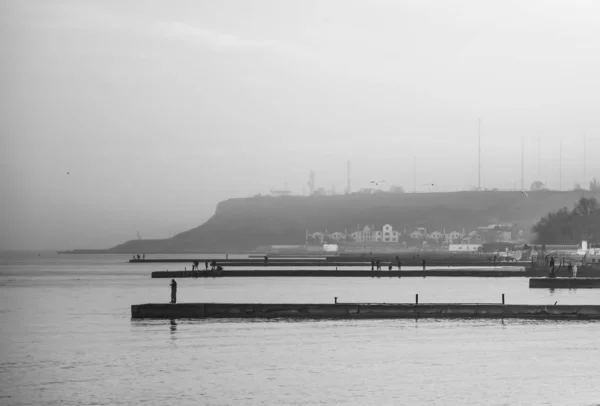 Sea view of the Black Sea.