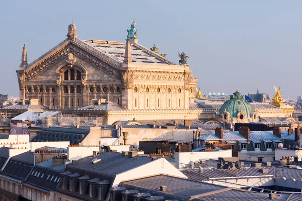 Opera Garnier and Paris roofs — Stock Photo, Image