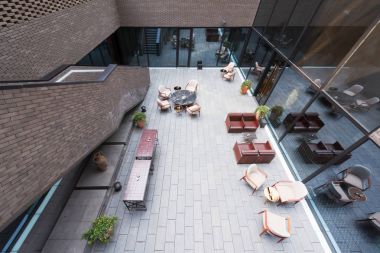 Chengdu Temple House otel Teras