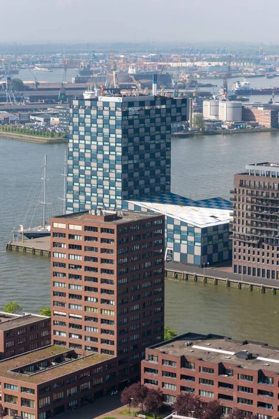 Vista aérea de Delfshaven en Rotterdam —  Fotos de Stock