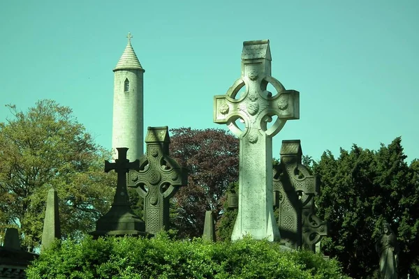 Der örtliche Friedhof — Stockfoto