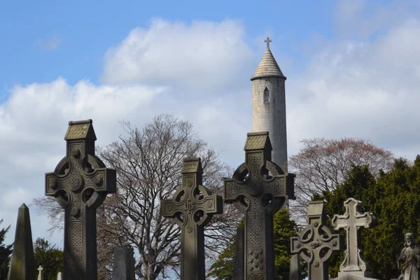 Slavný Hřbitov Glasnevin — Stock fotografie