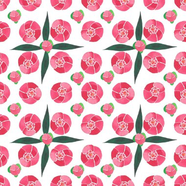 Güzel ihale grafik çiçek bahar kompozisyon bir pembe peonies tomurcukları çok yeşil yaprakları desen suluboya el kroki