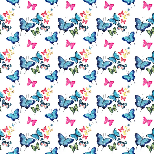 Güzel şirin sofistike muhteşem harika ihale nazik bahar renkli desen suluboya el illüstrasyon kelebek