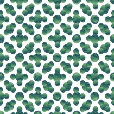 Soyut güzel sanatsal ihale harika şeffaf parlak yeşil daireler suluboya el illüstrasyon model. Tebrik ve doğum günü kartı, davet, duvar kağıtları, tekstil tasarımı için mükemmel