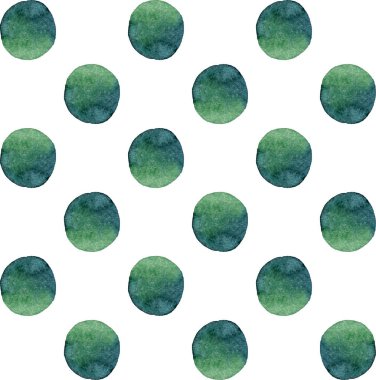 Soyut güzel sanatsal ihale harika şeffaf parlak yeşil daireler suluboya el illüstrasyon model. Tebrik ve doğum günü kartı, davet, duvar kağıtları, tekstil tasarımı için mükemmel