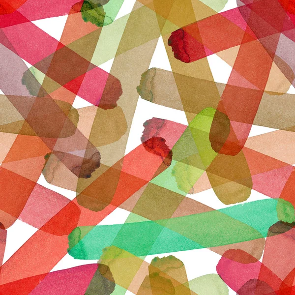 Brillante abstracto hermoso transparente elegante gráfico artístico textura otoño amarillo, naranja, verde, rojo, marrón claro líneas patrón de acuarela boceto de mano. Perfecto para textiles, fondos de pantalla — Foto de Stock