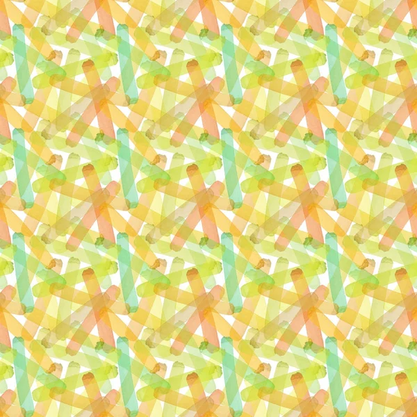 Bright abstrait belle texture artistique graphique élégant transparent automne jaune, orange, vert, à base de plantes, motif de lignes brun clair de l'aquarelle illustration à la main. Parfait pour le textile, fonds d'écran — Photo