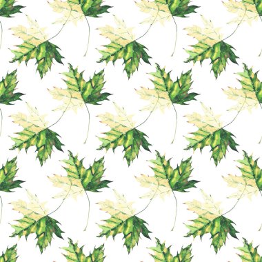 Güzel parlak grafik ihale bitkisel çiçek sonbahar yeşil ve y