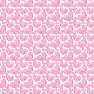 Güzel geometrik değerli kristal grafik güzel sanatsal ihale harika tatil parlak Sevgililer pembe kalpler suluboya el illüstrasyon model. Mükemmel tebrik kartı, tekstil, duvar kağıtları ve arka planlar