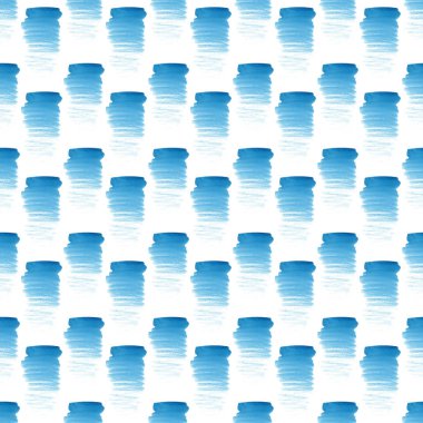 Soyut güzel sanatsal ihale harika şeffaf parlak yaz mavi lekeler desen suluboya el çizimi. Tekstil, duvar kağıtları ve arka planlar için mükemmel