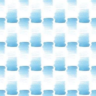 Soyut güzel sanatsal ihale harika şeffaf parlak yaz mavi lekeler desen suluboya el çizimi. Tekstil, duvar kağıtları ve arka planlar için mükemmel