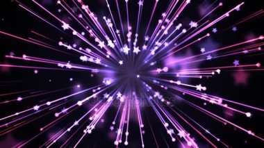 Yıldızlar ve çizgiler gece arka plan