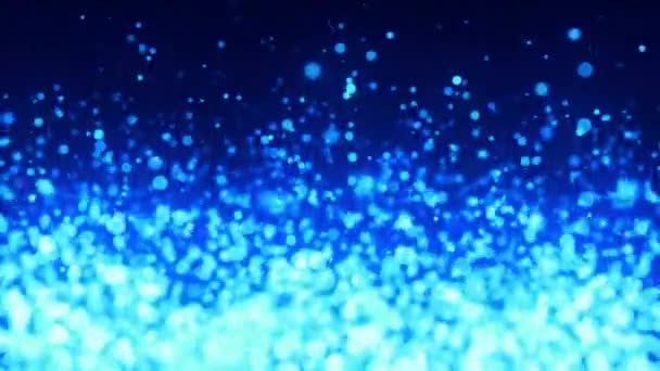 Cool Wave Particles Background — Stock Video