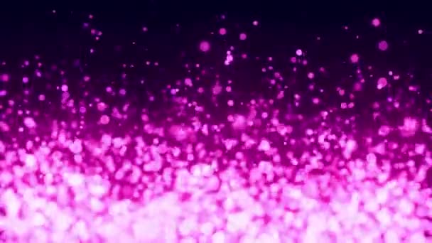 Roze Glitters achtergrond — Stockvideo