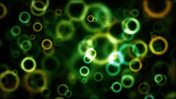 Cercles verts déconcentrés 