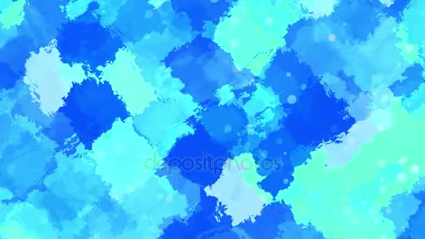 Bluish Water colors — Stock Video