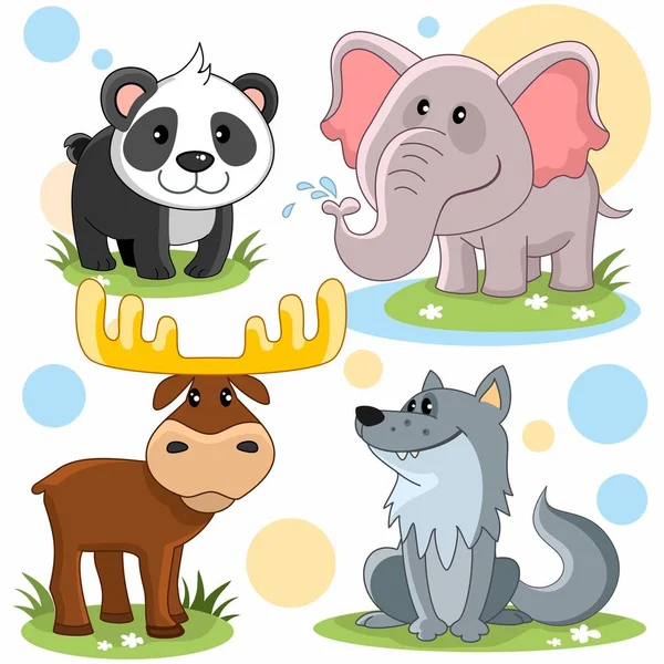 Animals part 3 — Stock Vector