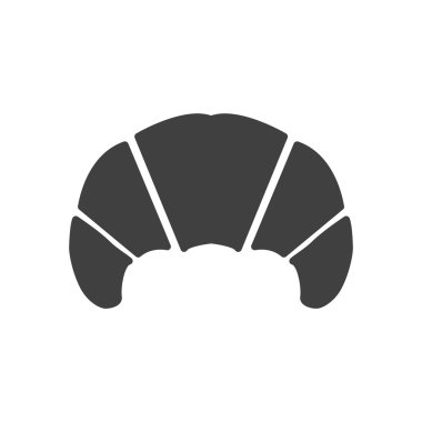 kruvasan simge vektör