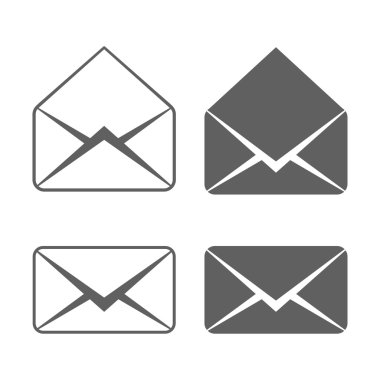 e-posta simgelerin vektör