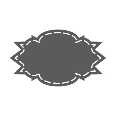 Vintage kare etiketi, kağıt tasarım web, çıkartmalar, Etiketler için