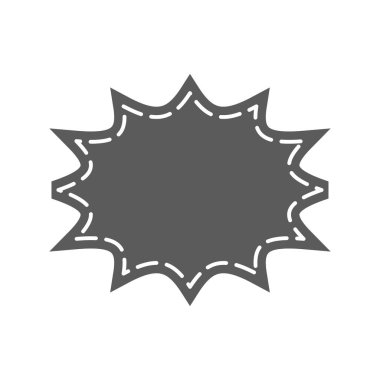 Vintage kare etiketi, kağıt tasarım web, çıkartmalar, Etiketler için