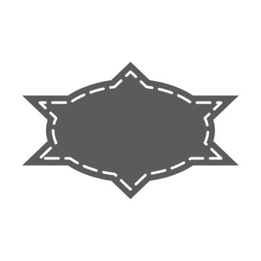 Vintage kare etiketi, kağıt tasarım web, çıkartmalar, Etiketler için