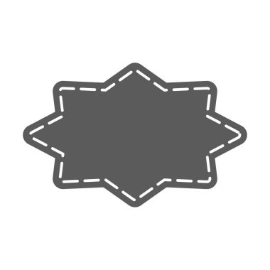 Vintage kare etiketi, kağıt tasarım web, çıkartmalar, Etiketler için