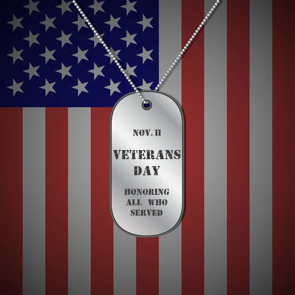 Veterans day vector background.