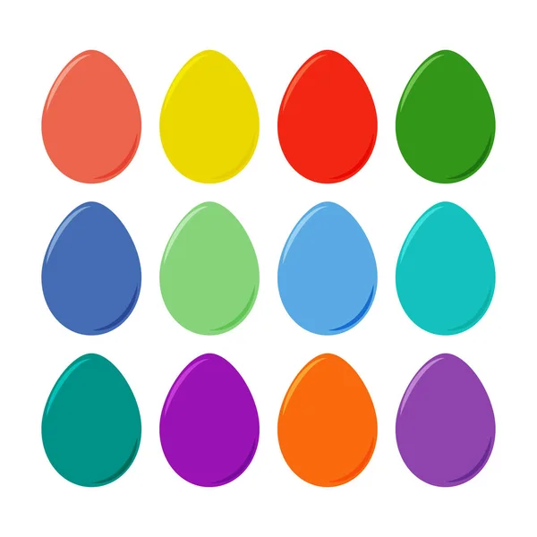 Векторная иллюстрация дизайна пасхальных яиц для пасхальных праздников . — стоковый вектор