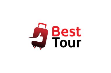 Başparmak el çantası yaratıcı hava tasarlamak Logo