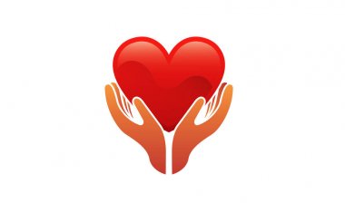 Kalp bakım Logo tasarlamak