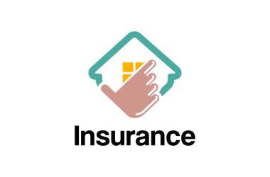 Sigorta ev el tıklatın Logo tasarlamak