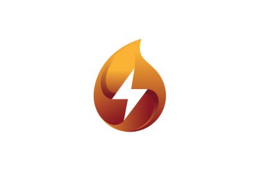 Yaratıcı Kırmızı Düşüş Gök Gürültüsü logosu