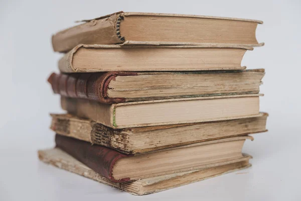 Stapel Alter Bücher Stapel Von Büchern — Stockfoto