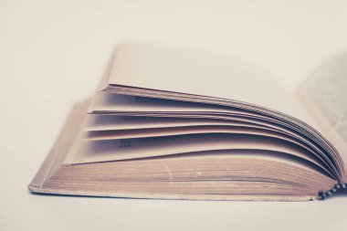  Vintage Kitap closeup - retro tarzı filtre