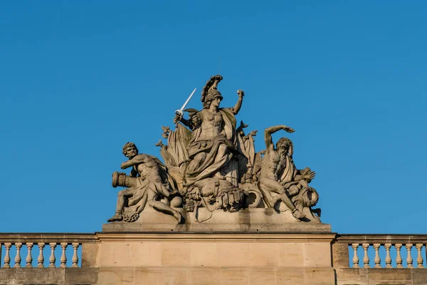 Marte Dio Della Guerra Scultura Zeughaus Berlino Germania — Foto Stock