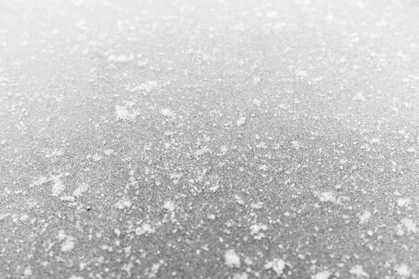 Sněhové vločky closeup, ice crystal makro — Stock fotografie