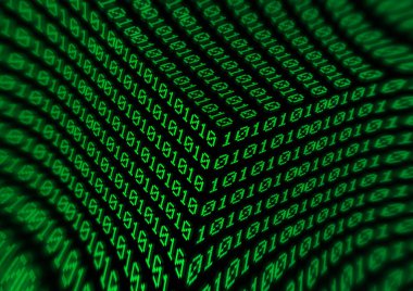 İkili Kod Arkaplanı 